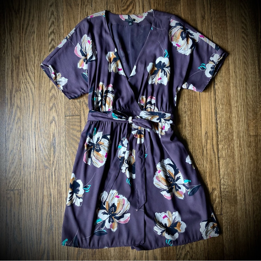 Ann Taylor wrap dress, SP